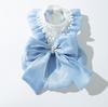 New Spring and Summer Dog Clothes Small Dog Bichon Teddy Bow Skirt Thin Princess Skirt Pet Clothes
