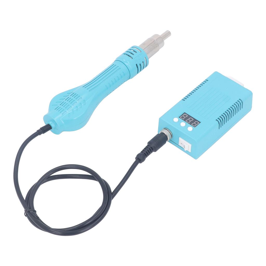 Digital Heißluftgebläse Set LCD-Anzeige 700W Mini Tragbares Heißschrumpfschlauch-Gebläse 100?480 Grad  Einstellbar