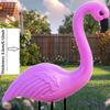 Classic pink flamingo garden decoration, suitable for garden terrace party decoration and outdoor gardening gifts,
