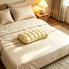 Fluffy Sleeping Pillow Down Alternative Pillow, Quilted Bed Soft Microfiber Fill, Breathable Cooling Modern Decorative Throw Cloud Puff Cushion