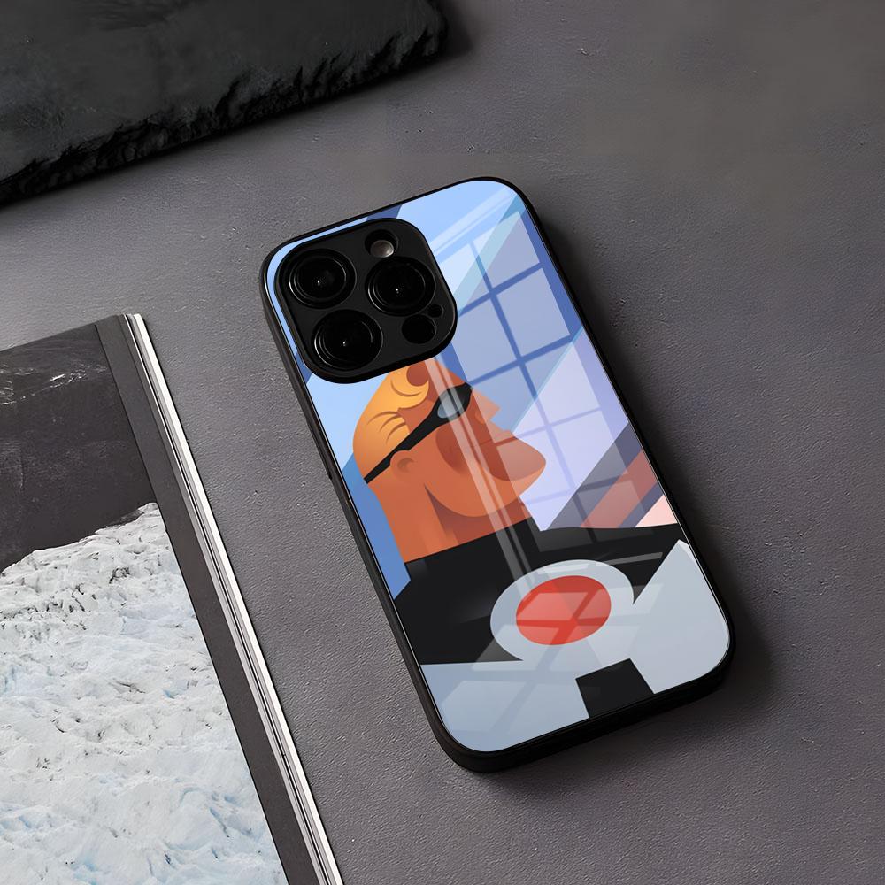 Anime Movie In-Incredibles Phone Case For IPhone 17 Air 16 E Pro Max 15 14 13 Mini 12 Pro 11 Max Plus Black Glass Cover