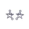 Double Star Connectors Moon For Celestial Themed Bulk Jewelry Findings