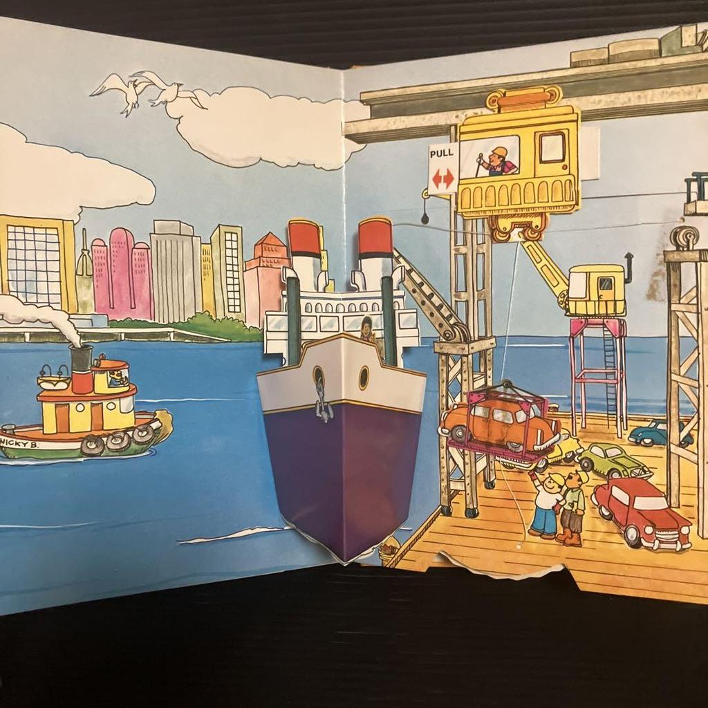 [USED] Pop-up Book of Cars, 1976