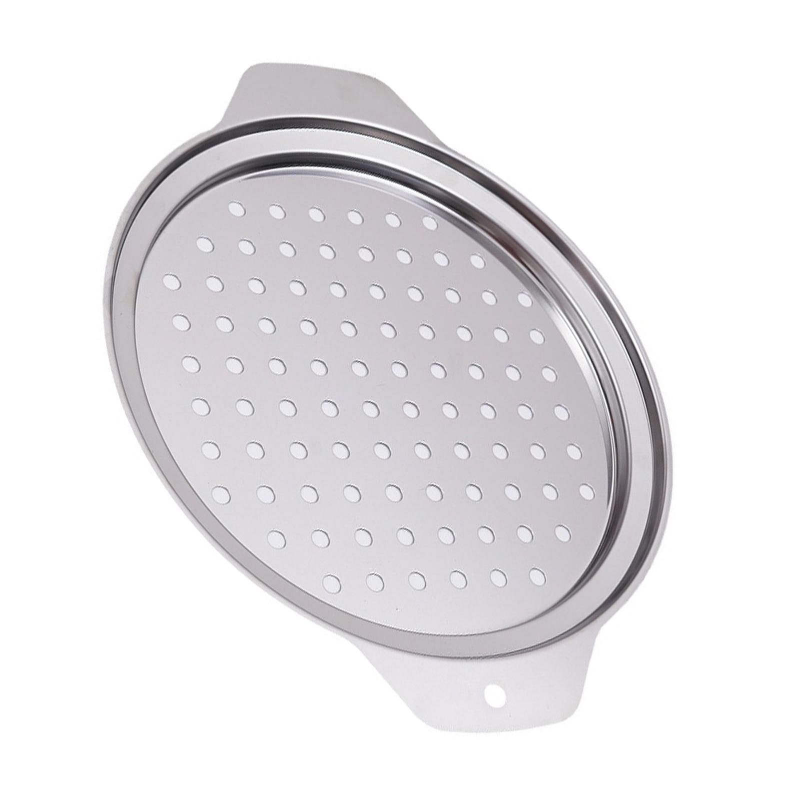 

Водонепроницаемый ящик для варки на пару из нержавеющей стали Прочный и легко моющийся Многоцелевой поддон для варки глаз небесно-голубой