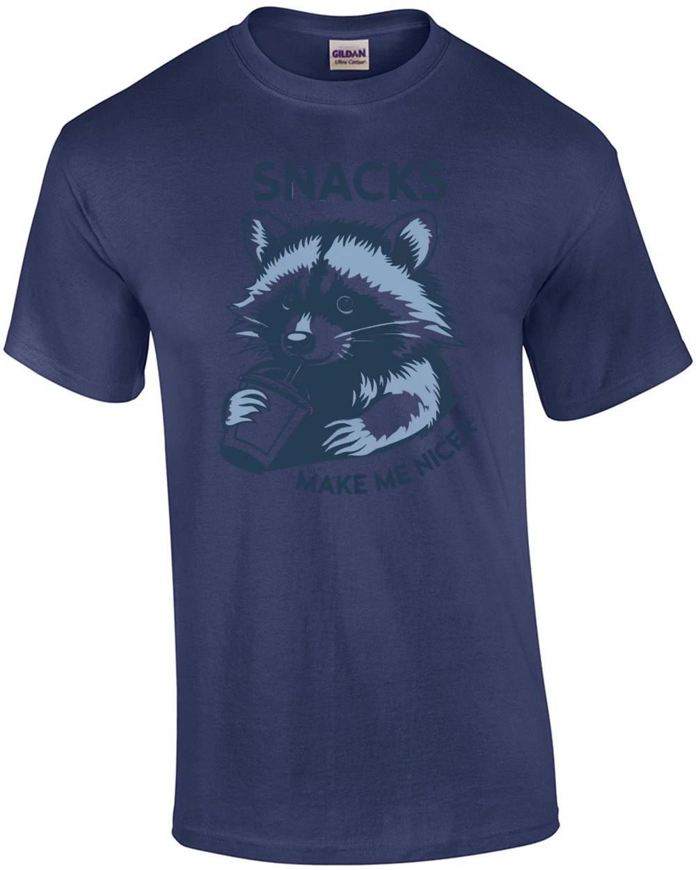 Snacks Make Me Nicer T-Shirt S