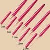 7/9/11/15/25MM Sada štětců na tužku na nehty Rukojeť štětec na kreslení štětců na kreslení čar Proužky Malování květinovým perem Manikúra na nehty