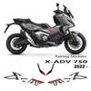 For Honda XADV 750 X-ADV 750 X ADV 750 2021 2022 2023 2024 Modification Accessories Motorcycle Sticker Anti-Scratch PVC Sticker