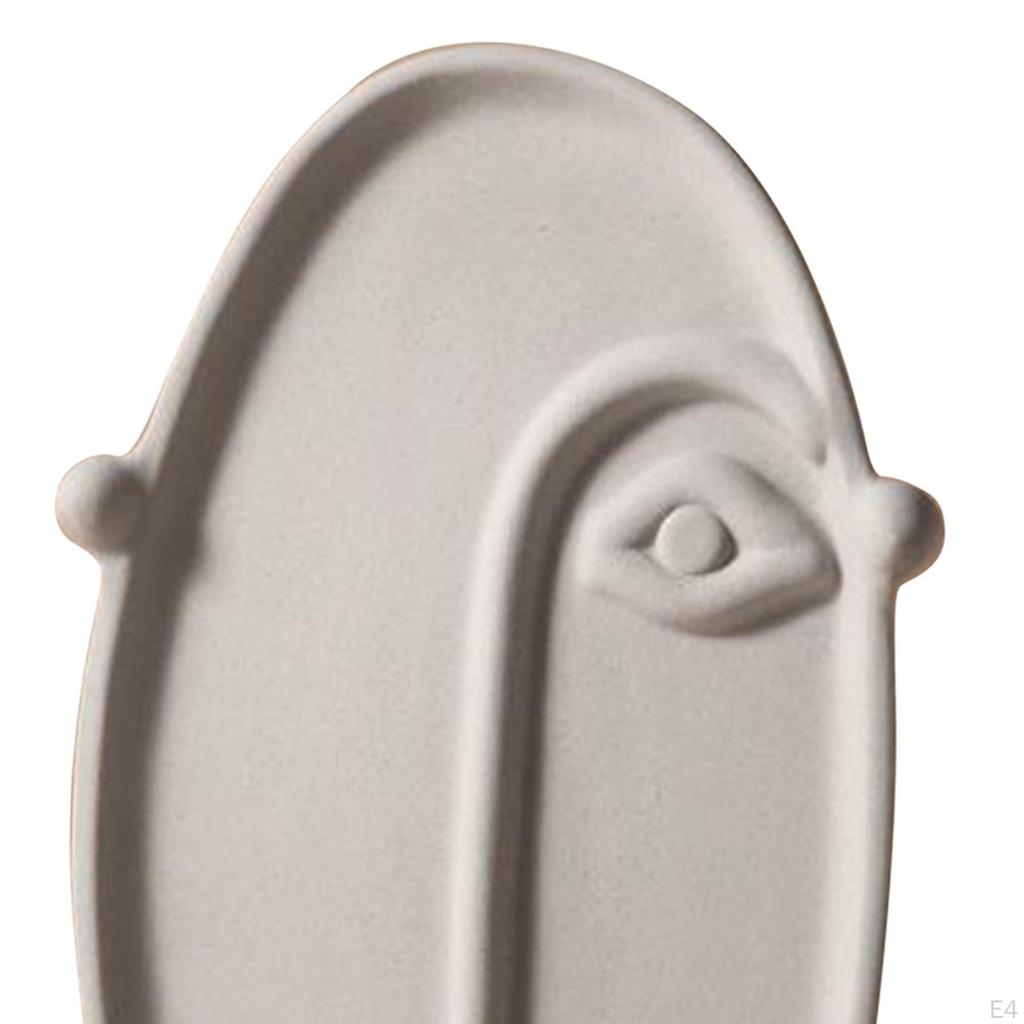 Blumenvase, Keramik Menschlich Modern Dekorative Vase Arrangement für Zuhause Büro und