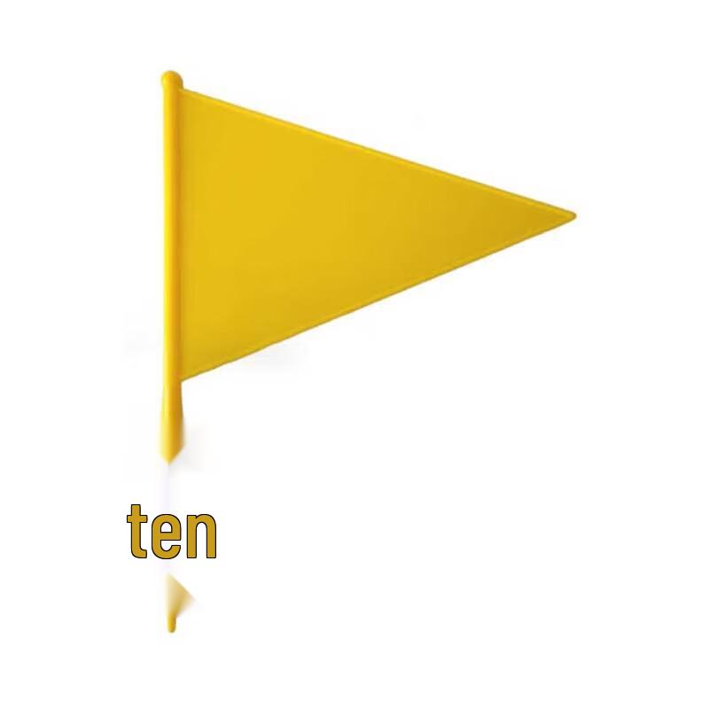 Sports Field Marker Pennant Flags (5 Pcs)