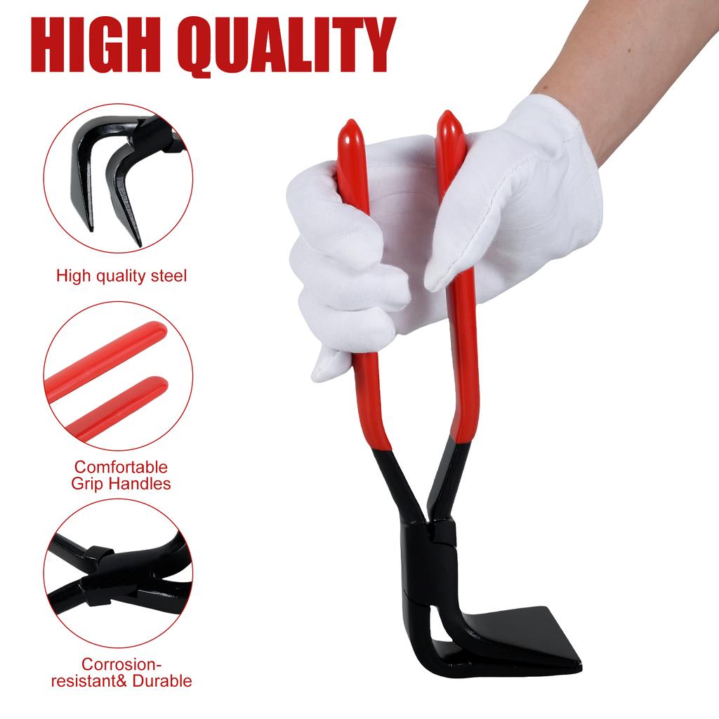 Zaginarki ręczne do blachy metalowej stalowej Wytrzymałe szczypce do gięcia i prostowania metalu Zestaw narzędzi do blachy prosty/45°/90°