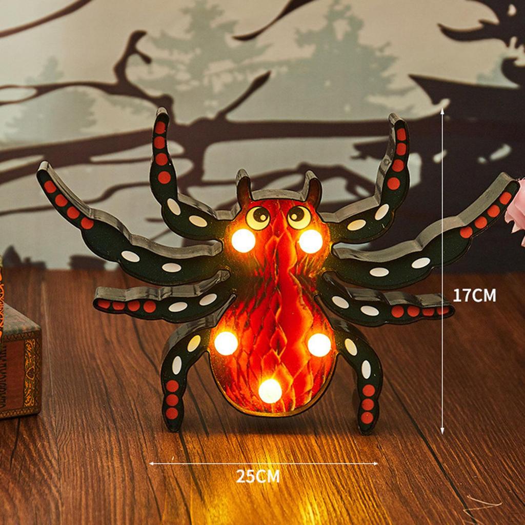 3D Halloween Decorations LED Lights Waterproof Home and Garden Desktop Decor Indoor Night Light