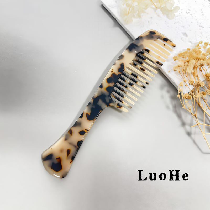 

Европейско-американский ацетатный ретро антистатический гребень для волос для женщин