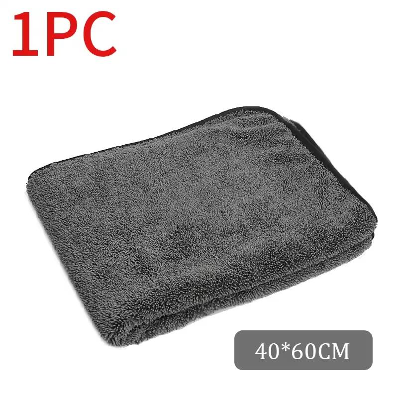 Car Wash Towels 600GSM Premium Car Care Wash Towel Ultra-Absorbent Drying Cloth Microfiber Car Cleaning Towel for Detailing Care