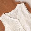 CYPRESS HOUSE Women's V-Neck Single-Breasted Vest