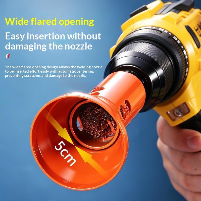 1Pcs Power Drill Drive Spatter Removal Socket Tool Mig Welding Nozzle Cleaner Attachment For Mig Mag Torch Nozzle Cleaning Brush