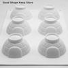 6 Cavity Igloo Silicone Cake Mold Mousses Ice Cream Mold Cake Pastry Tool Kitchen 6 consecutive snow house models, mousse models