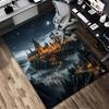 Castle Mist Living Room Nonslip Area Rug Soft Carpet For Bedroom Game Playroom Sofa Office Home Decor Doormat Christmas Gift C922366