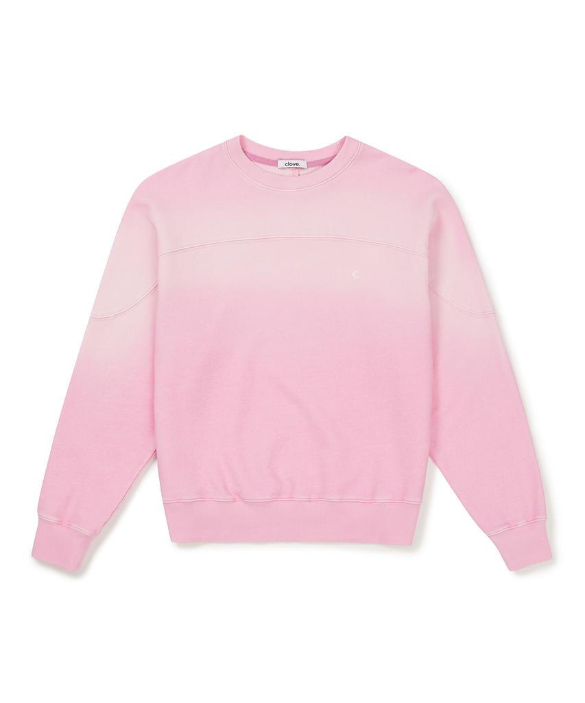 CLOVE [24Fw Clove] Pigment Sweatshirt (Pink)