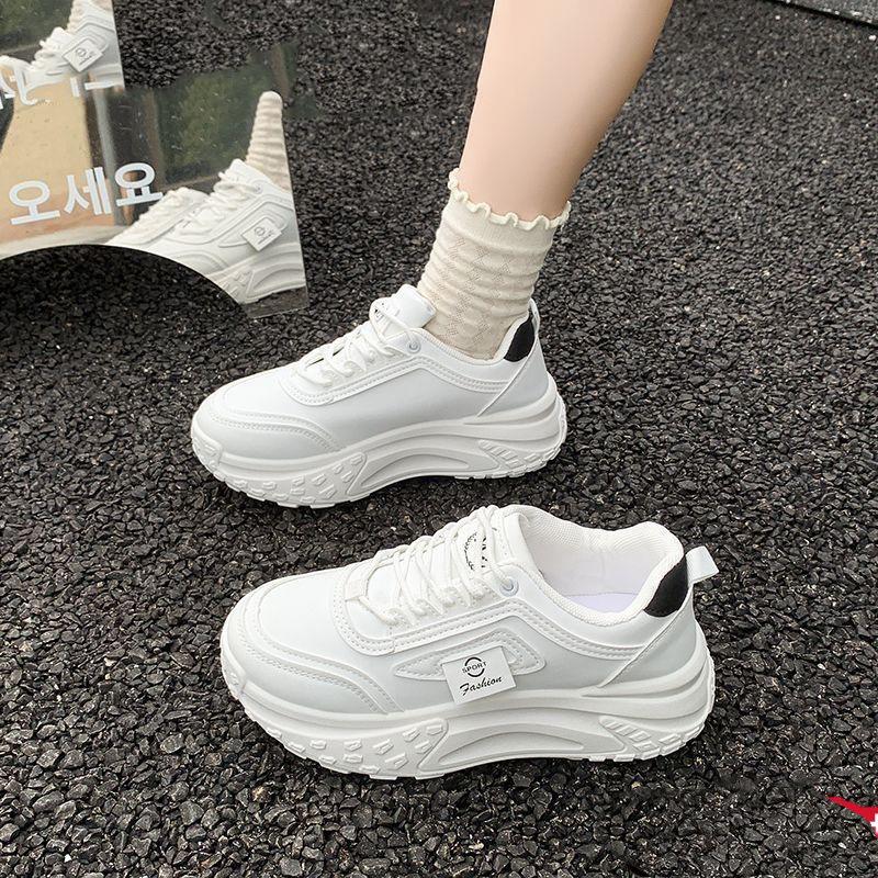 Thick bottom women's new spring leisure sports heightening dad muffin summer breathable soft bottom