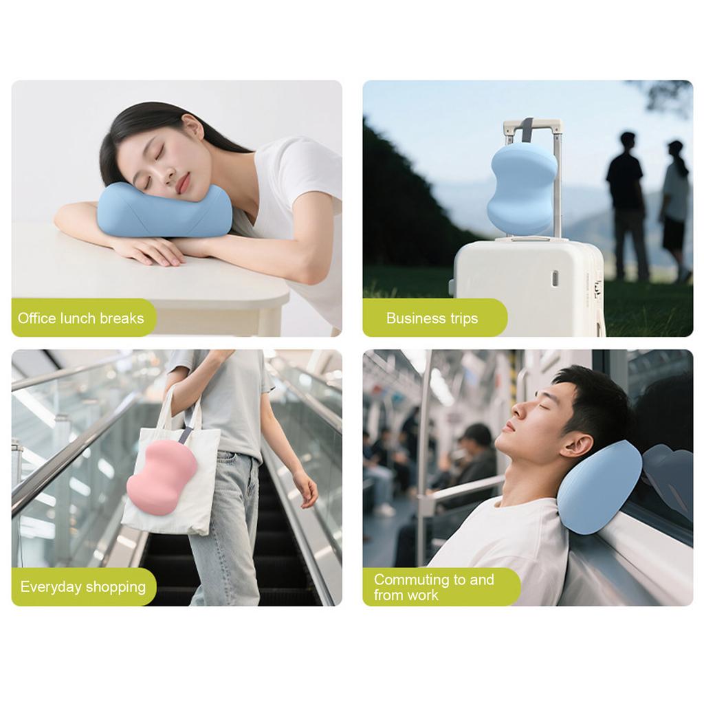 Memory Foam Pillow for Side Back Stomach Sleeper Men Women Neck Cushion Sleeping Leaning Lying Cervical Pillow for Neck Shoulder