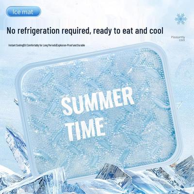 Summer Cooling Gel Cushion: Office, Car, Sofa, or Chair Pad for Comfortable Seating