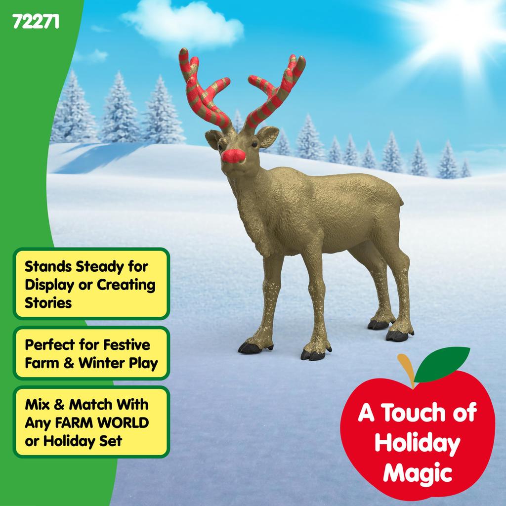 Schleich Wildlife Golden Reindeer 72271