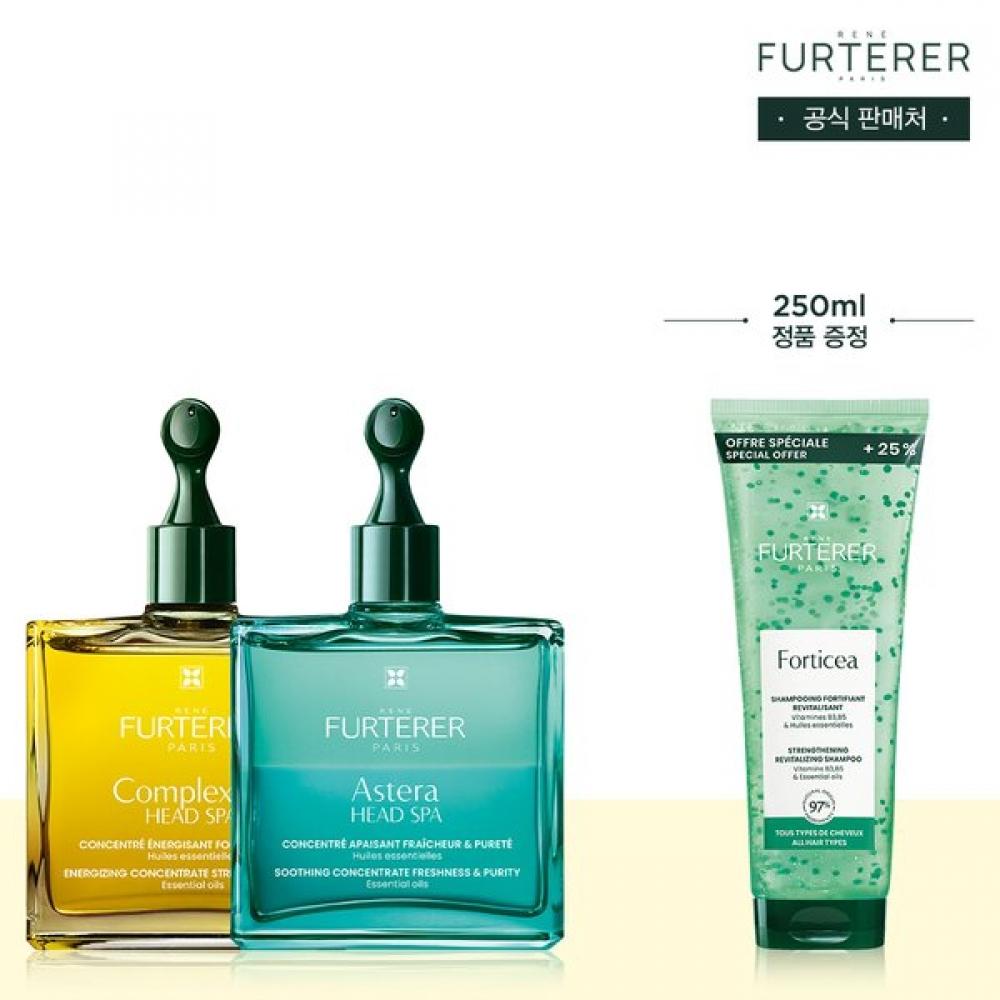 Rene Furterer Astera Head Spa Complex 5 Duo + Forticia Shampoo 250ml Single option