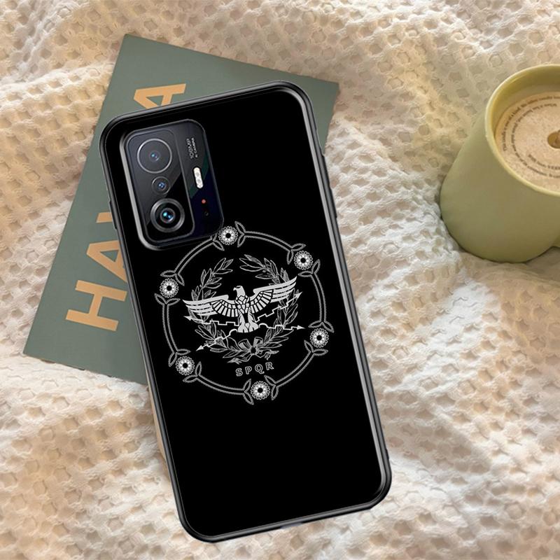 SPQR Roman Imperial Legion Cover For Xiaomi 12T 11T Pro 12 13 Lite Case For POCO X5 X3 Pro X4 F4 GT F3 M5s F5 Pro Coque