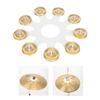 Drum Accessories Cymbal Replacement Accessory Crash Cymbals Ching Rings Bell For Musical Instruments