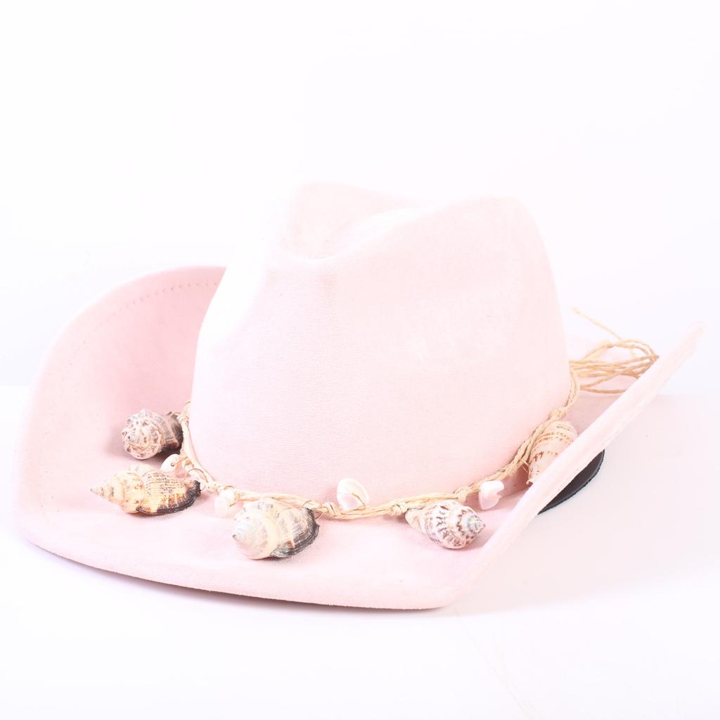 Popular European and American Classic Suede Western Cowboy Hat, Men's and Women's Fashion Big-brimmed Top Hat Shade