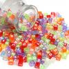 100pcs Square Acrylic Letter Beads Mixed Alphabet Loose Spacer Beads For Jewelry Making DIY Charms Necklace Bracelet Accessories