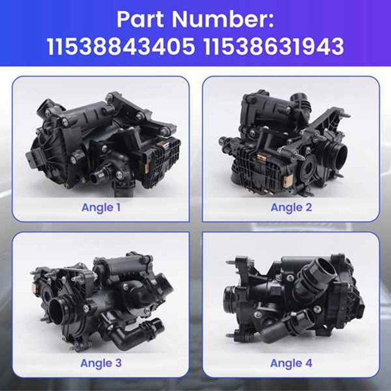 New Engine Thermostat 11538631943 11538843405 For BMW MINI Car Parts- B48 B38 X1 X2 F40 F44 F45 F46 F48 Models Compatible