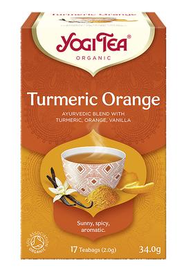 KURKUMA ORANJE BIO THEE (17 x 2 g) 34 g - YOGI TEA