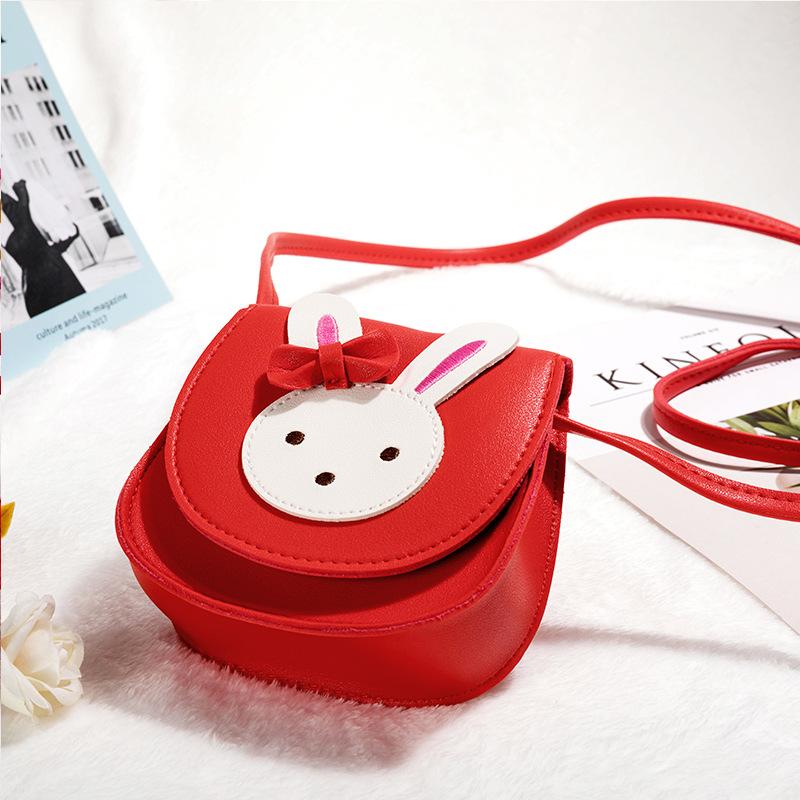 New Children'S Shoulder Bag For Girls Trendy And Fashionable Cute Bunny Bag Mini Adorable Princess Bag Cartoon Small Crossbody Bag