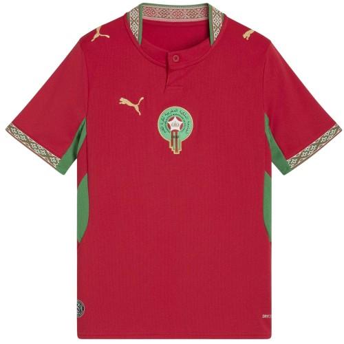 Puma Childrens/Kids World Cup 2026 Morocco Home Shirt