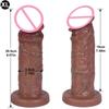 Realistic Dildo Silicone Soft Huge Adults Sex Toy for Women Suction Cup Big Dick Anal Plug Vaginal Small Penis Masturbators Gift