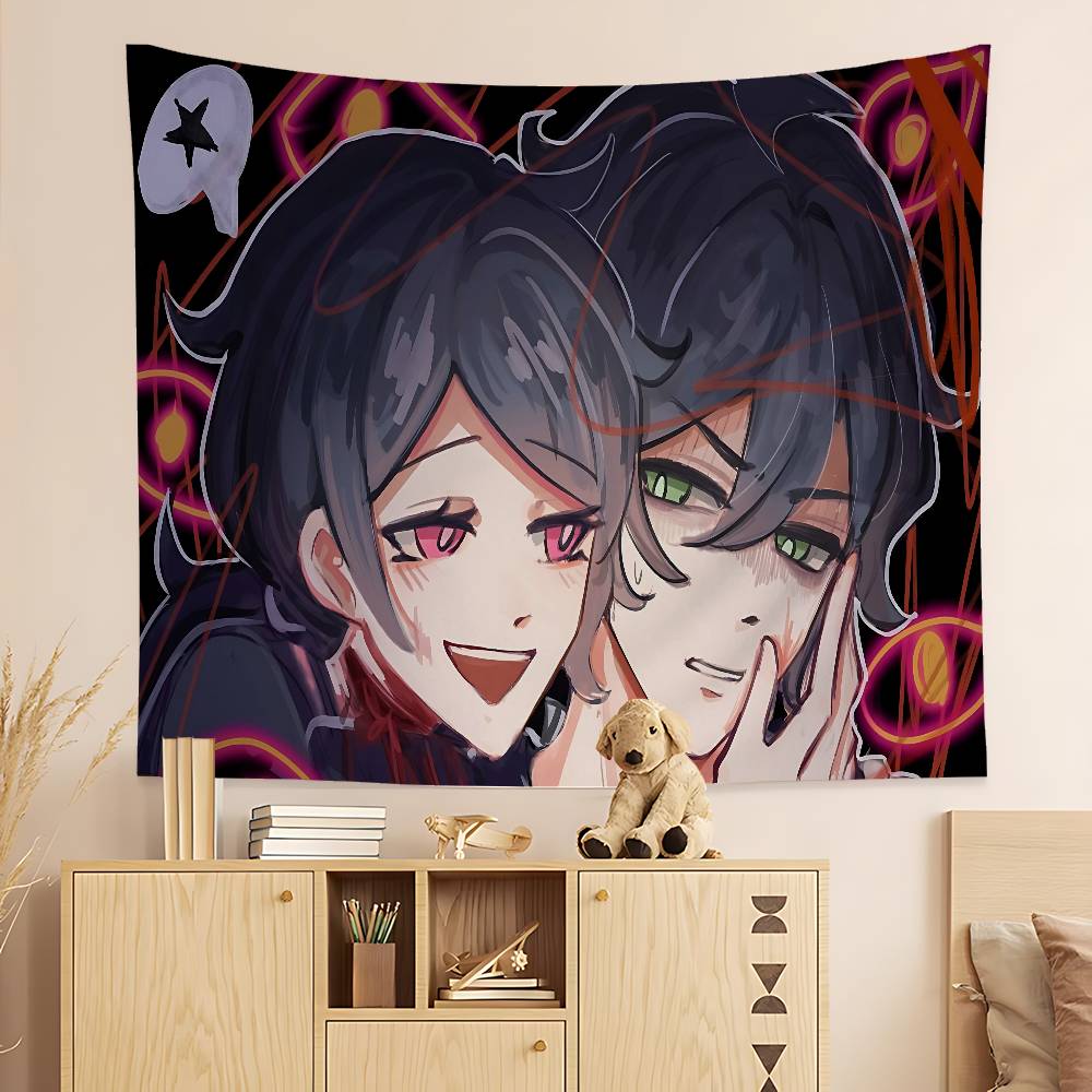The Coffin Of Andy And Leyley Game Printed Large Wall Tapestry Wall Hanging Decoration Household Decor Blanket