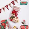 Neue Weihnachtsdekorationen High-End Cartoon Weihnachtsstrümpfe dreidimensionale Socken Geschenktüte dekorative Socken Anhänger
