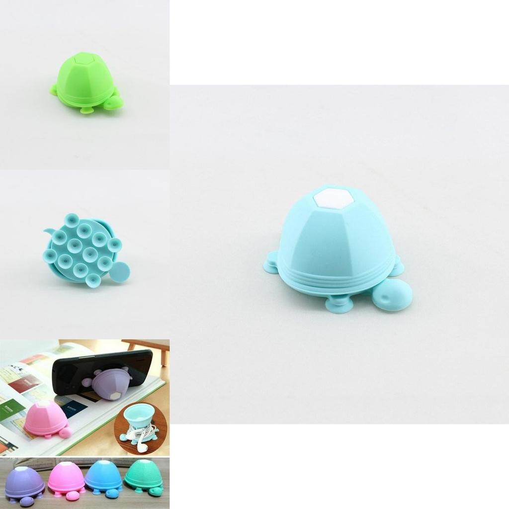 Niedlicher Schildkröten-Silikagel-Kabelhalter für Kopfhörer mit Premium-Qualität und zeitlosem Design
