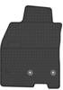 Driver's Rubber Mat For: Renault Megane III Hatchback, Coupe, Grand Tourer, Station Wagon (2008-2015)