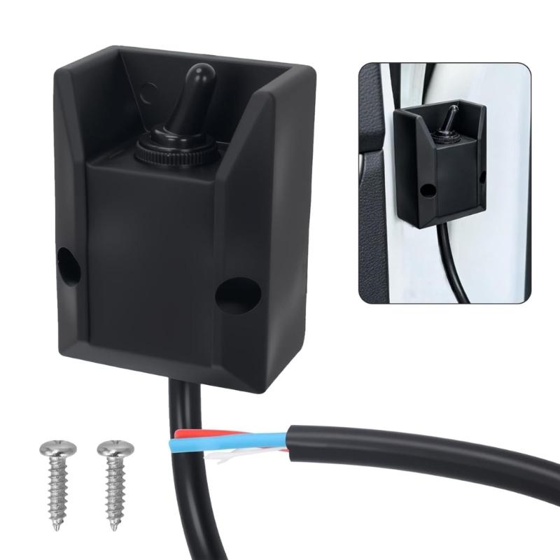 Plastic 12V 30A Push Pull Switches 264346-10 Replacement Pre Wired for Easy Installation In Cars Trucks & Marine Equipment