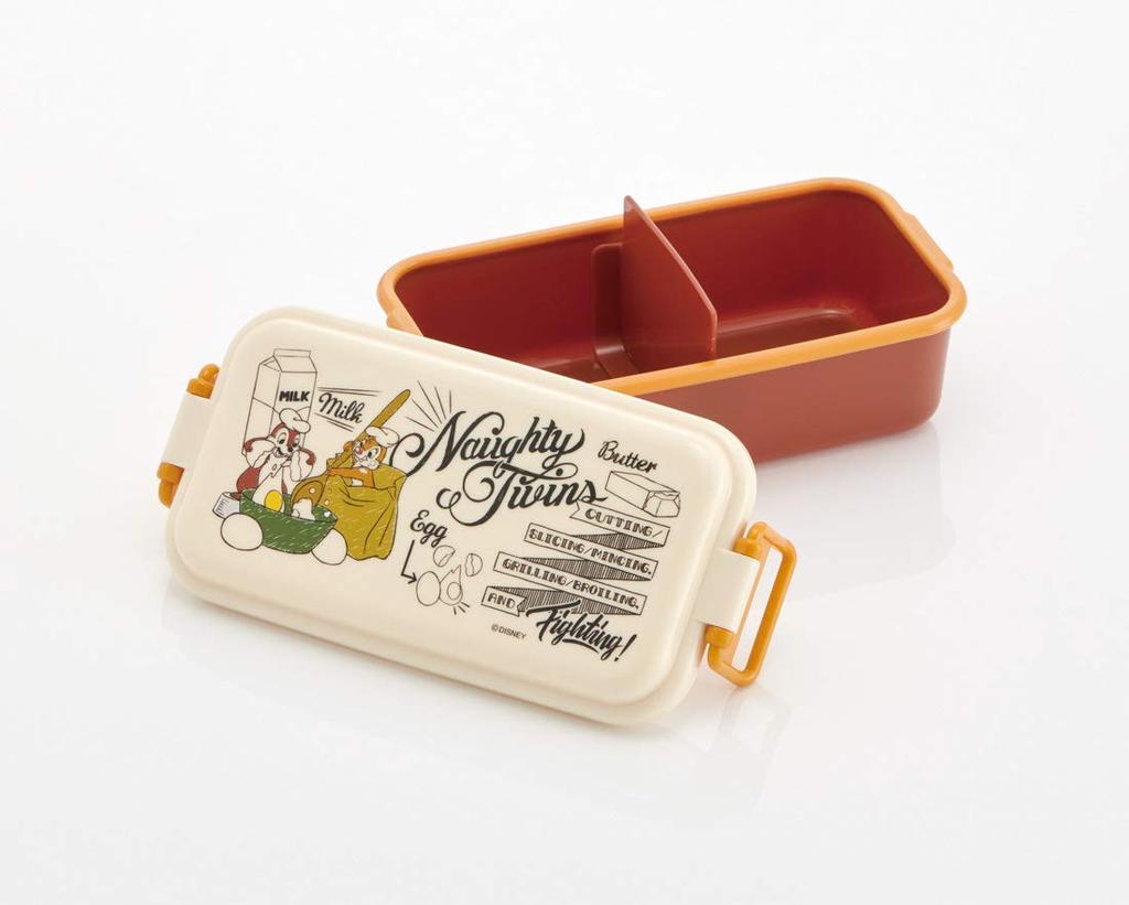 Skater Bento Box Enamel Style Lunch Box 1 Tier Chip Dale Cooking Disney 520ml PEN5 &