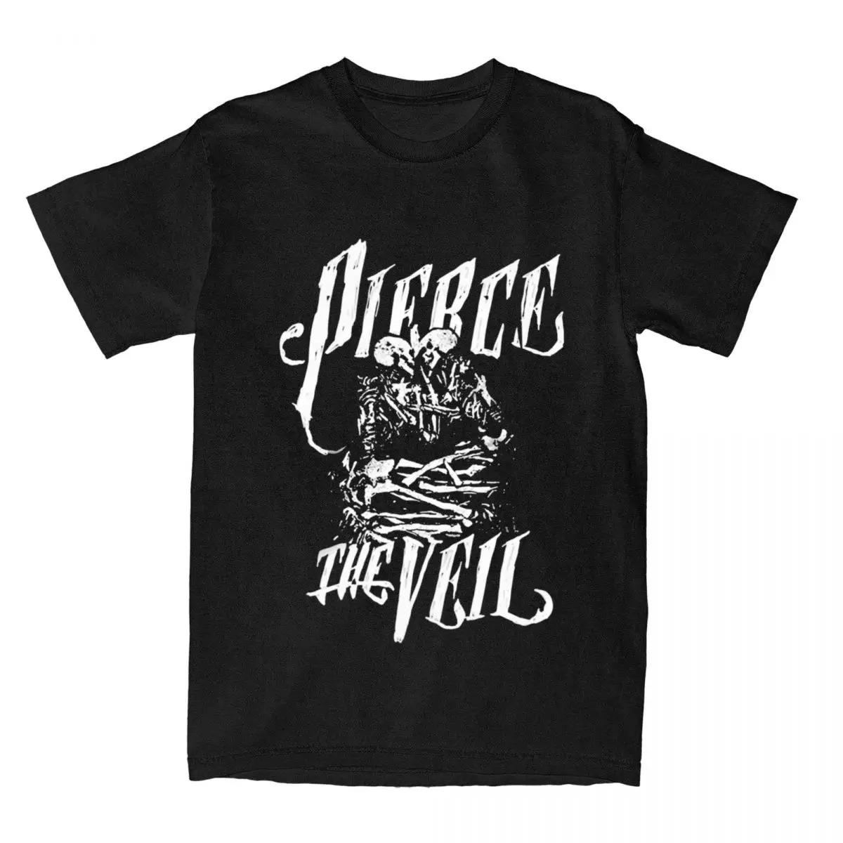 

Rock Band Pierce The Veil Shirt Merch Men Women Graphic Tees Short Sleeve Clothing Plus Size High Quality High Street Breathable 4XL