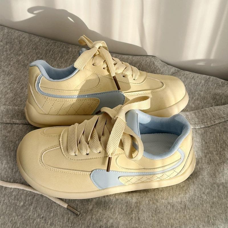 thick-soled women's spring and autumn new versatile casual light sports casual board shoes college style