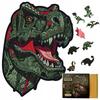 Wooden Puzzles Dinosaurs XXL Large Puzzle T-rex Puzzle Dinosaur Puzzle