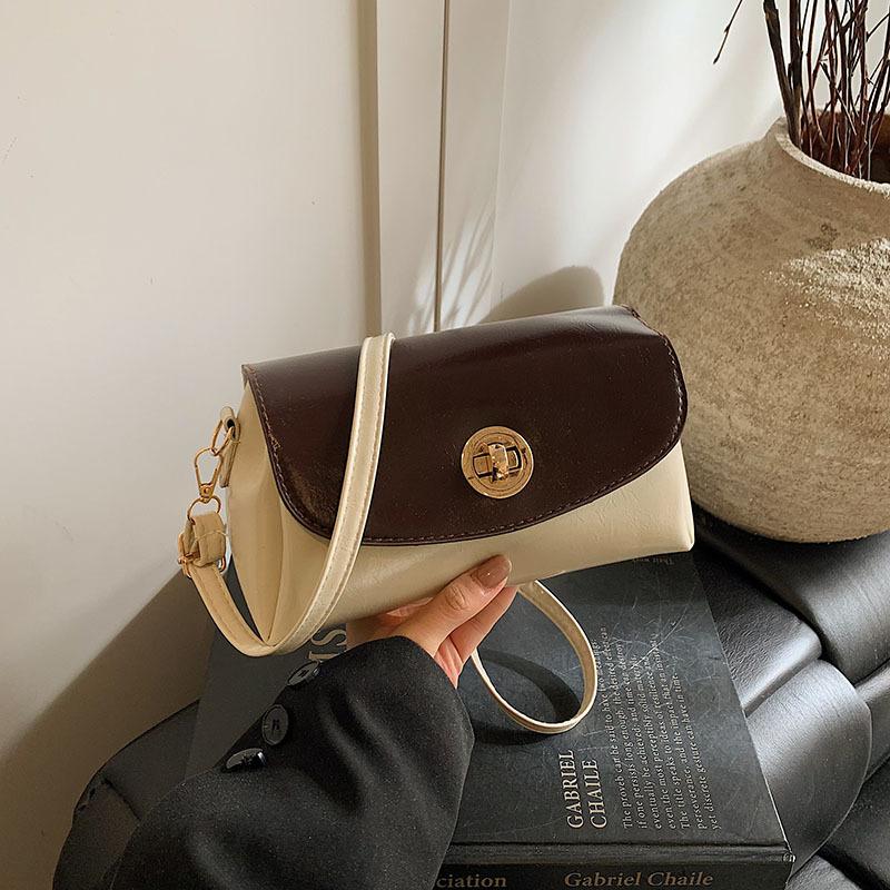 

Retro niche underarm bag women s 2025 new trendy fashion Korean small square bag multi-functional shoulder messenger bag