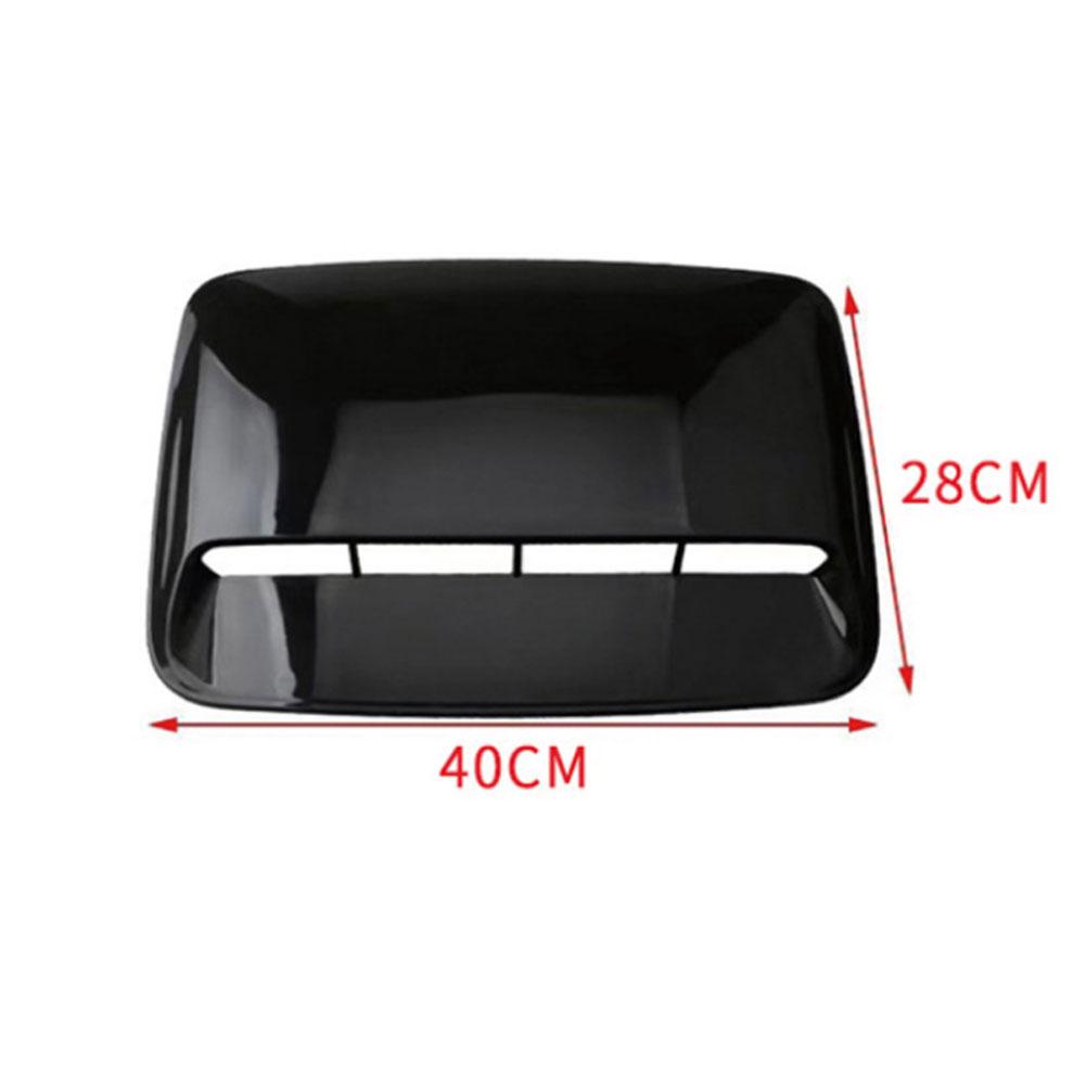 Luftutloppsskydd Dekoration Universal bilhuv Skopa Luftflödesintag Ventilkåpa