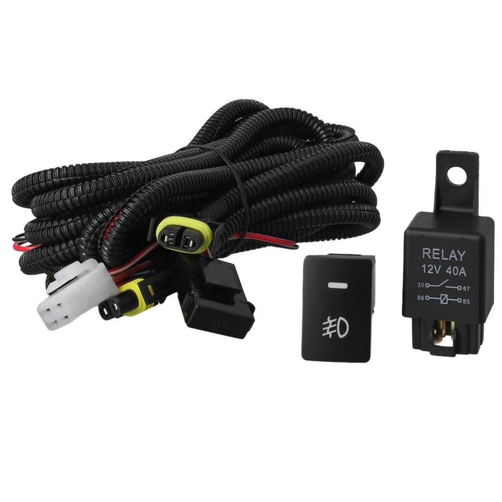 Fog light Wire harness Wiring Sockets LED Indicators Switch