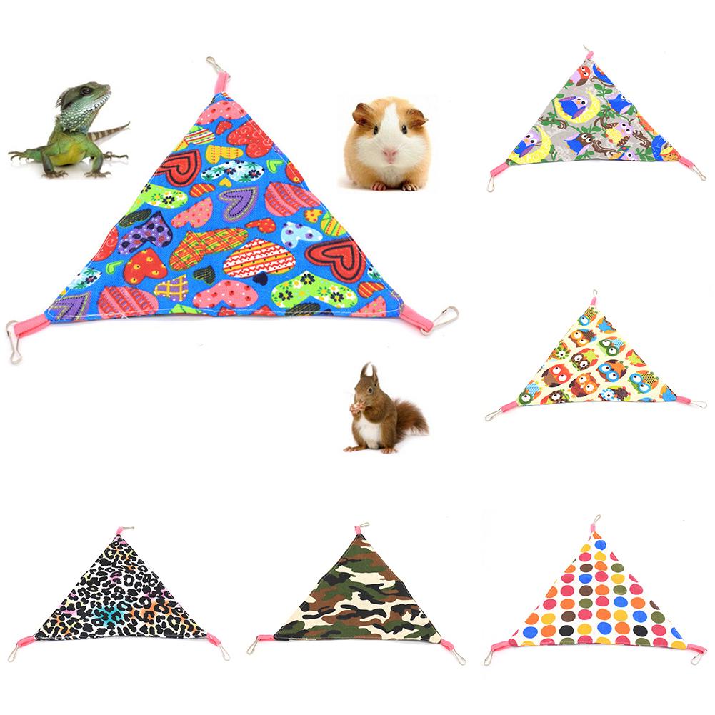 Buy Pet Heart Sleeping Squirrel Owl Hammock Mat Hamster Bed Nests at