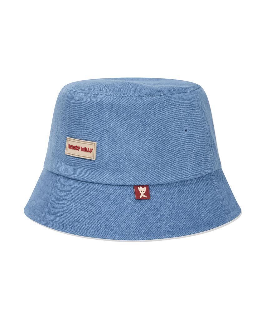 WACKY WILLY Basic Bucket Hat Indigo